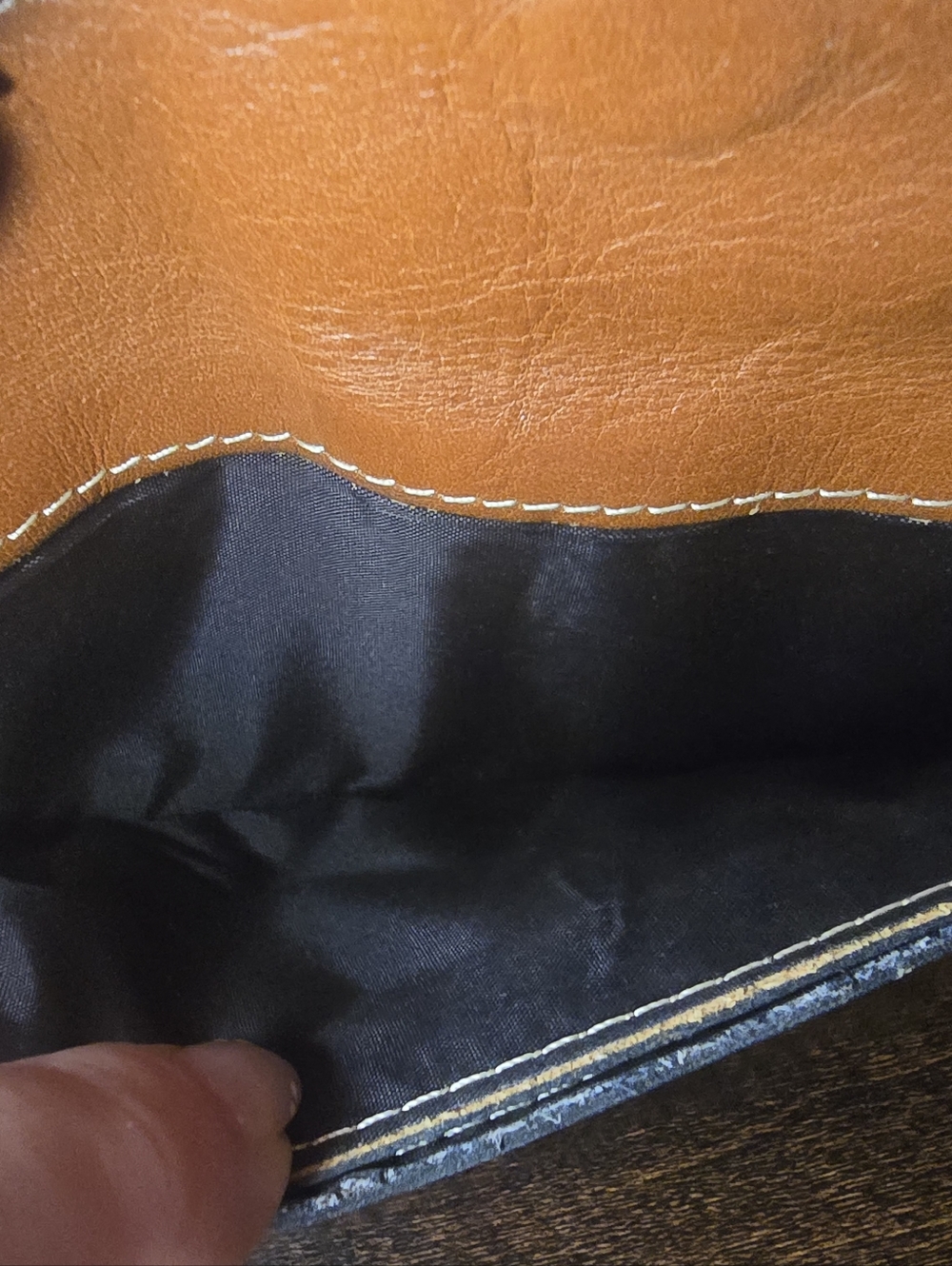 Patricia Nash Antique Prairie Rose Valentia Leather Wristlet Wallet Brown - Picture 5 of 16